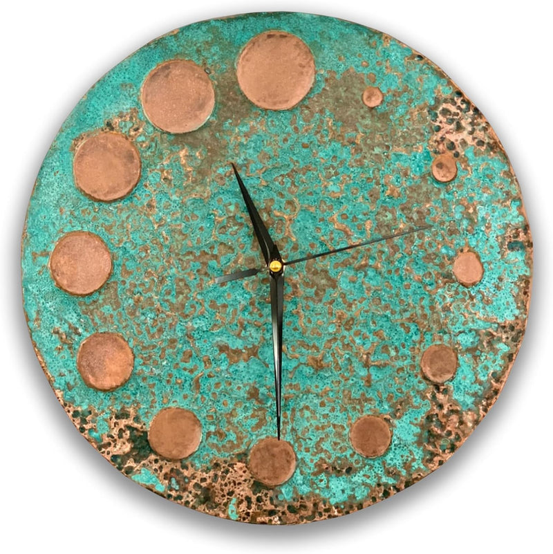 Tree of Time Wall Decor Copper Clock